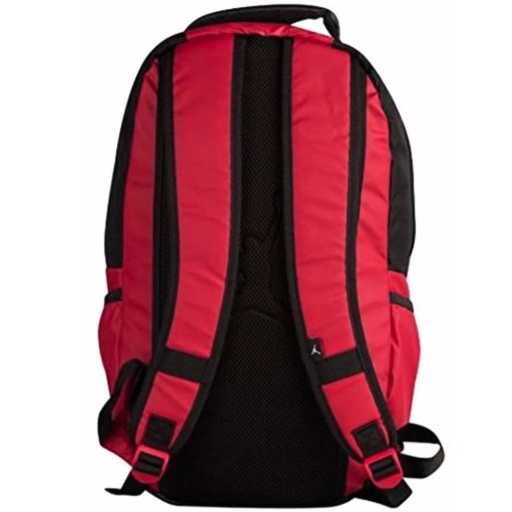 >💟NIKE JORDAN ALL WORLD JUMPMAN LAPTOP SCHOOL GYM TRAVEL RED/BLACK BRAND NEW - Picture 2 of 15